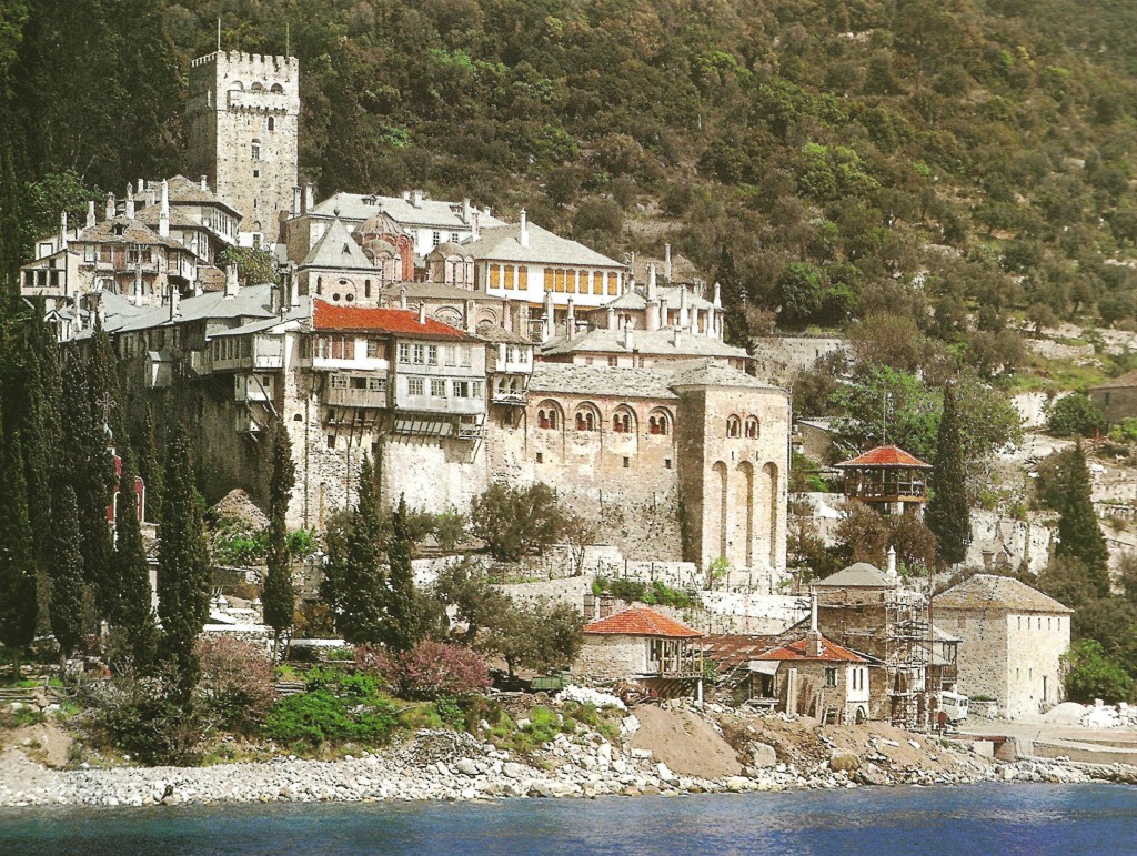 Archangel Michael Holly Doxeiariou Monastery; Size=600 pixels wide